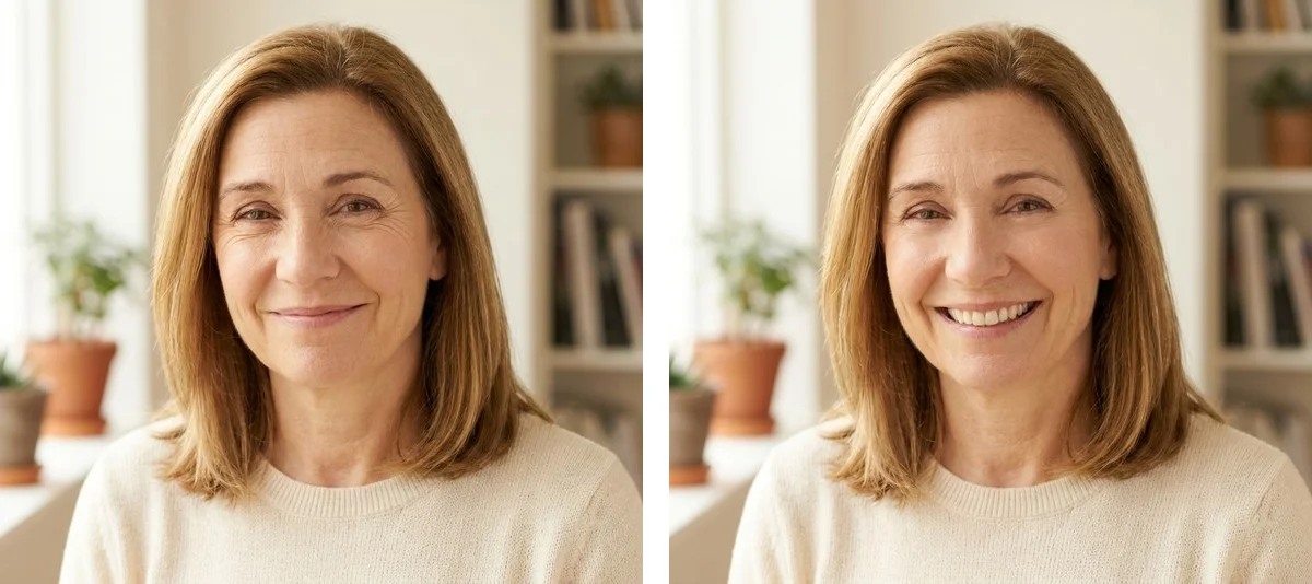 Botox gegen Krähenfüße und Lachfalten