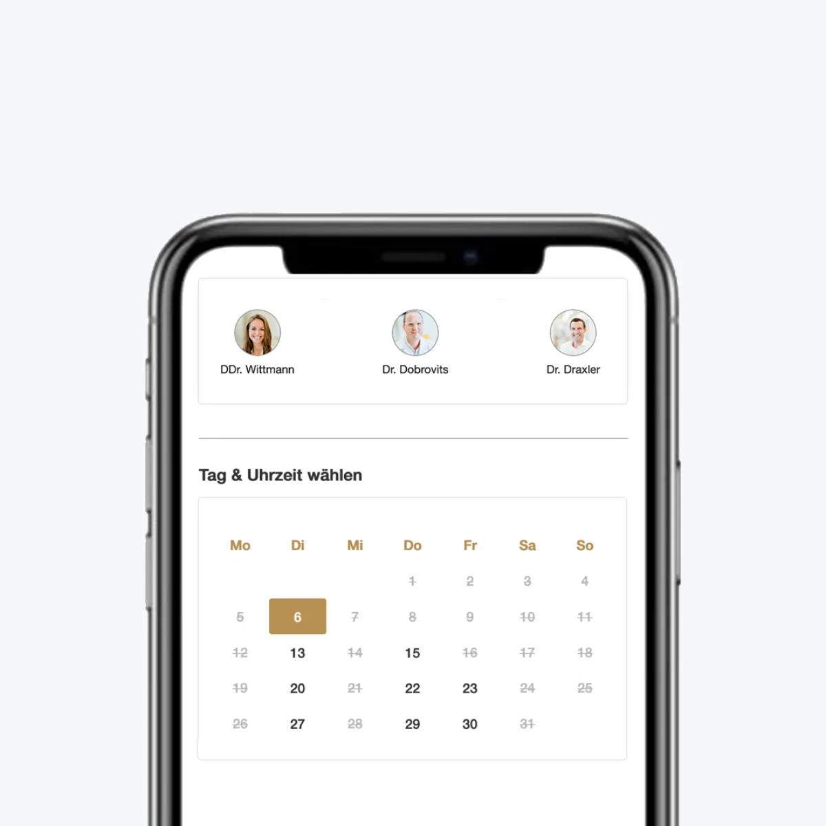 Booking an appointment at the Kuzbari Centre Vienna